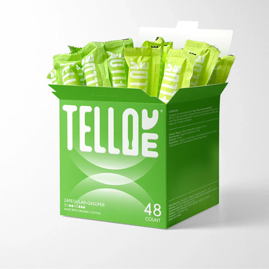 Tellove® Tampons Multipack Regular&Super Absorbency 48 Count