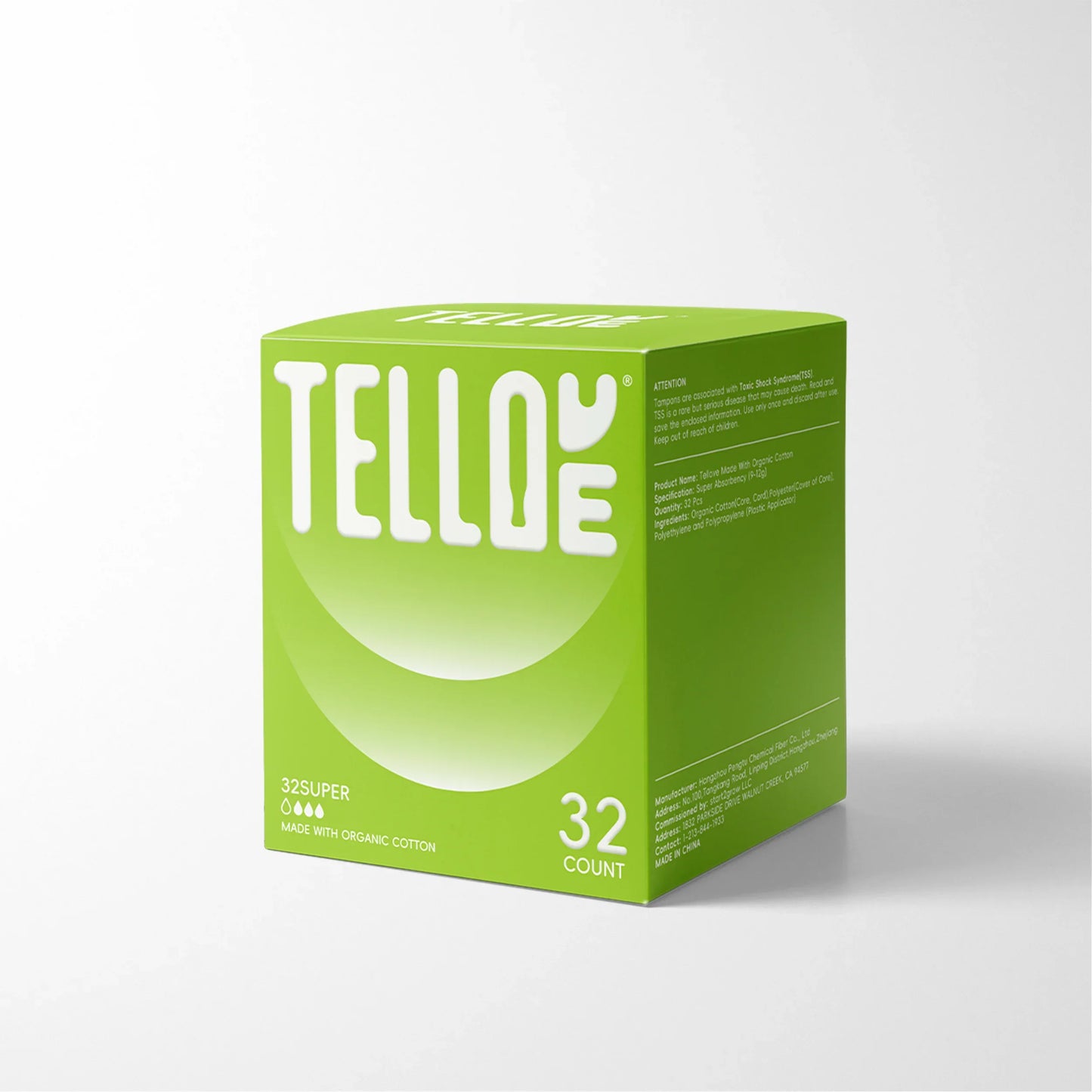 Tellove® Tampons Super Absorbency 32 Count