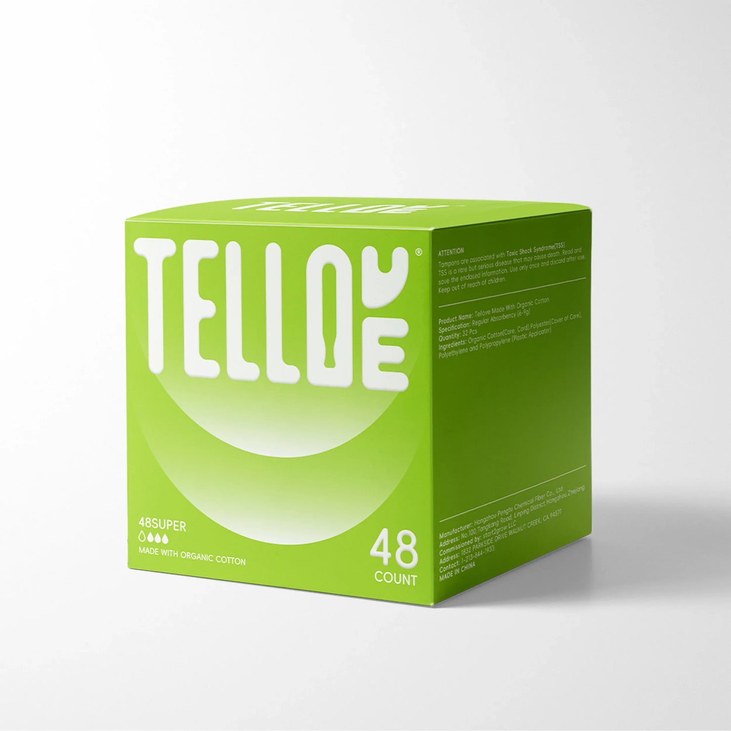 Tellove® Tampons Super Absorbency 48 Count