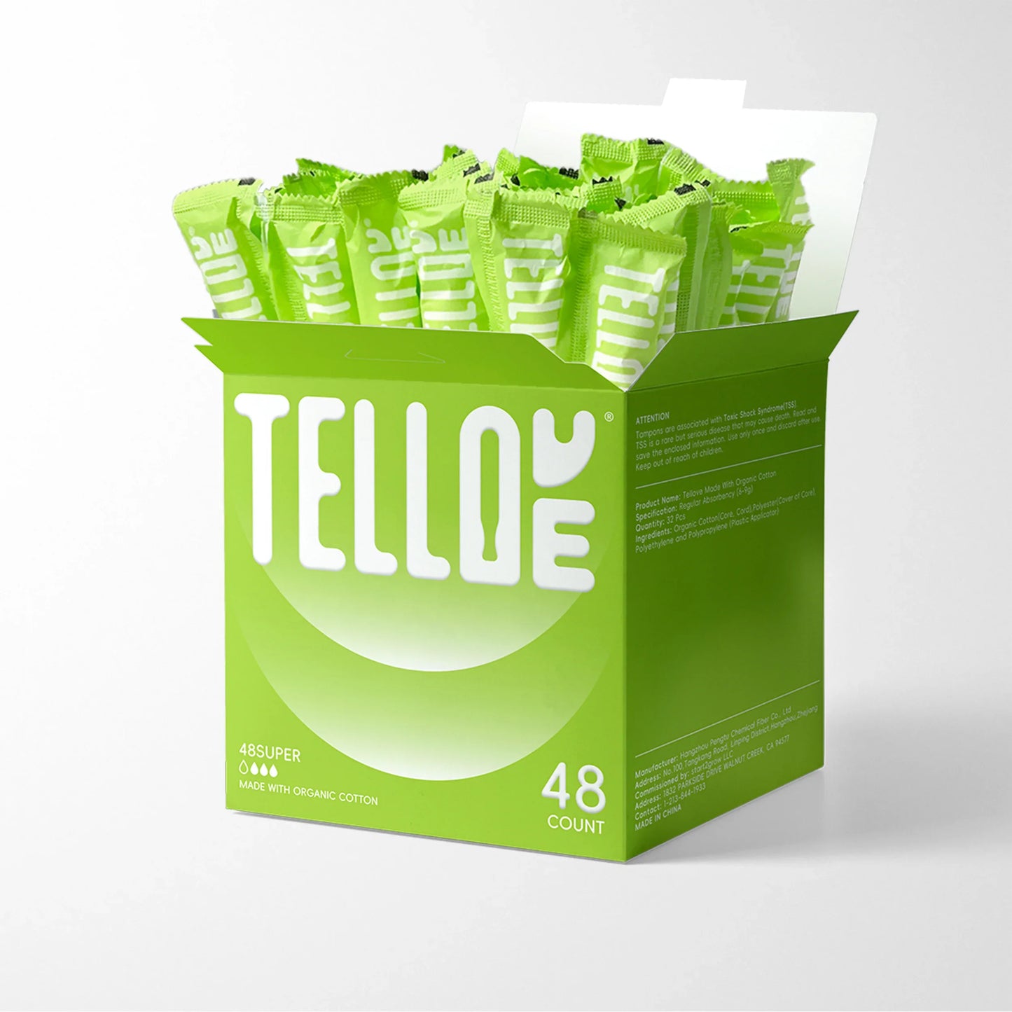 Tellove® Tampons Super Absorbency 48 Count