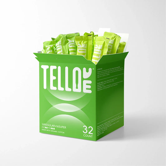 Tellove®  Tampons Multipack Regular&Super Absorbency 32 Count