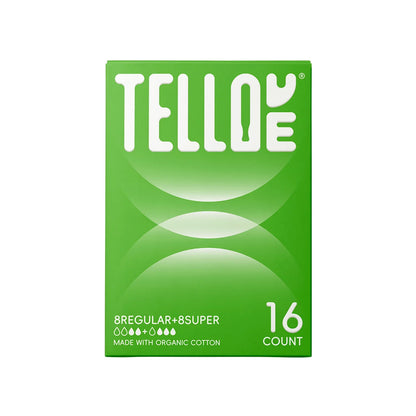 Tellove®  Tampons Multipack Regular&Super Absorbency 16 Count