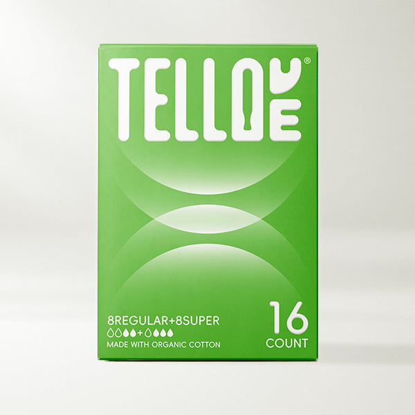 Tellove®  Tampons Regular&Super Absorbency 16 Count