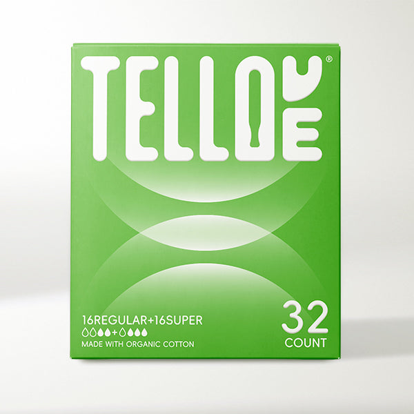 Tellove®  Tampons Regular&Super Absorbency 32 Count