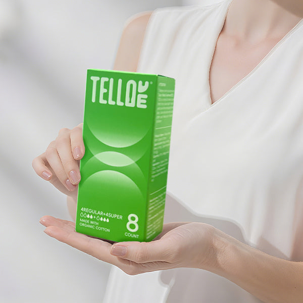 Tellove®  Tampons Regular&Super Absorbency 8 Count