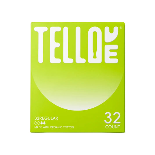 Tellove®  Tampons Regular Absorbency 32 Count
