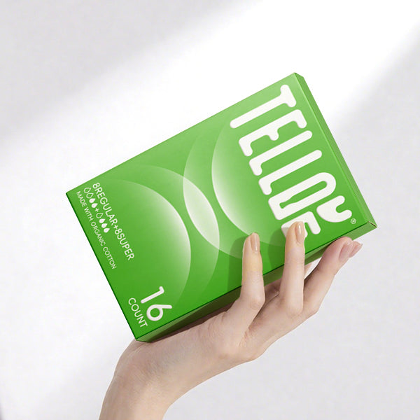 Tellove®  Tampons Regular&Super Absorbency 16 Count