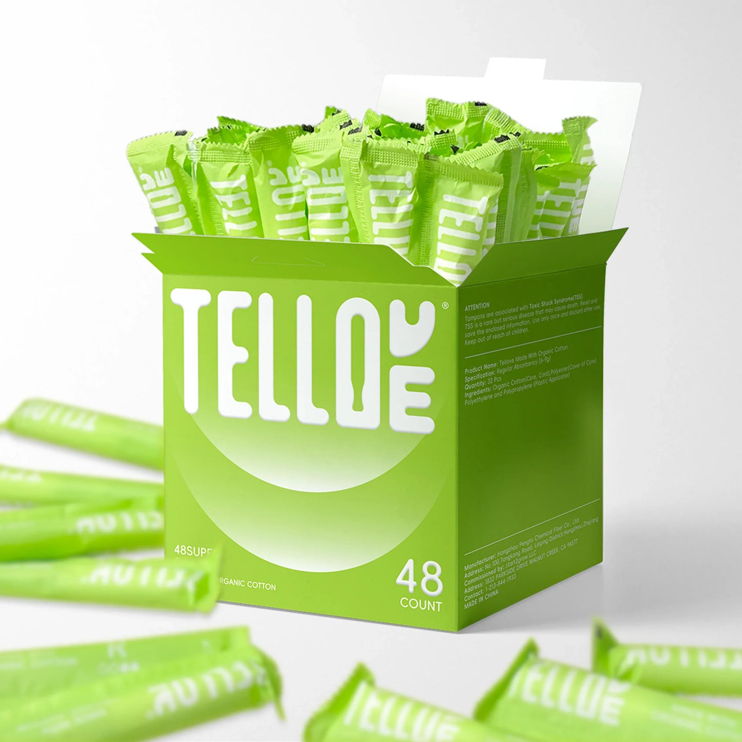 Tellove® Tampons Super Absorbency 48 Count