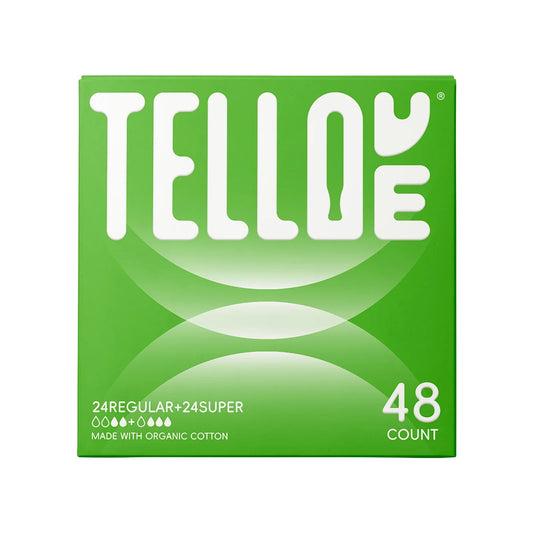 Tellove® Tampons Multipack Regular&Super Absorbency 48 Count