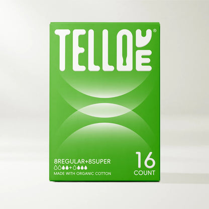 Tellove®  Tampons Multipack Regular&Super Absorbency 16 Count