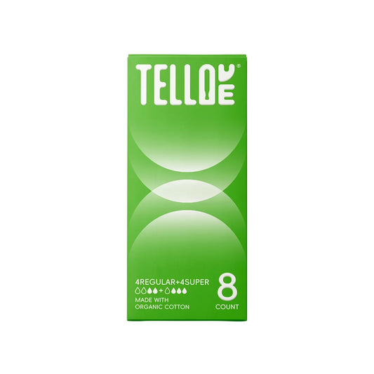 Tellove®  Tampons Multipack Regular&Super Absorbency 8 Count