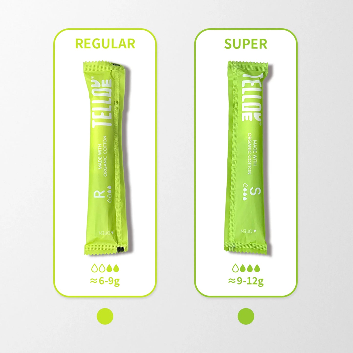 Tellove®  Tampons Multipack Regular&Super Absorbency 16 Count