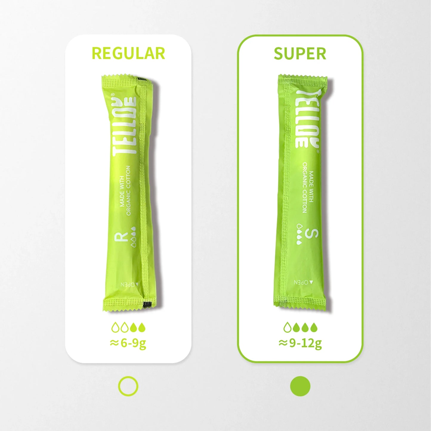 Tellove® Tampons Super Absorbency 32 Count